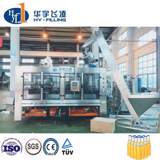 Imbottigliatrice per animali domestici serie Dcgf da 500 bph di alta qualità per acqua potabile gassata