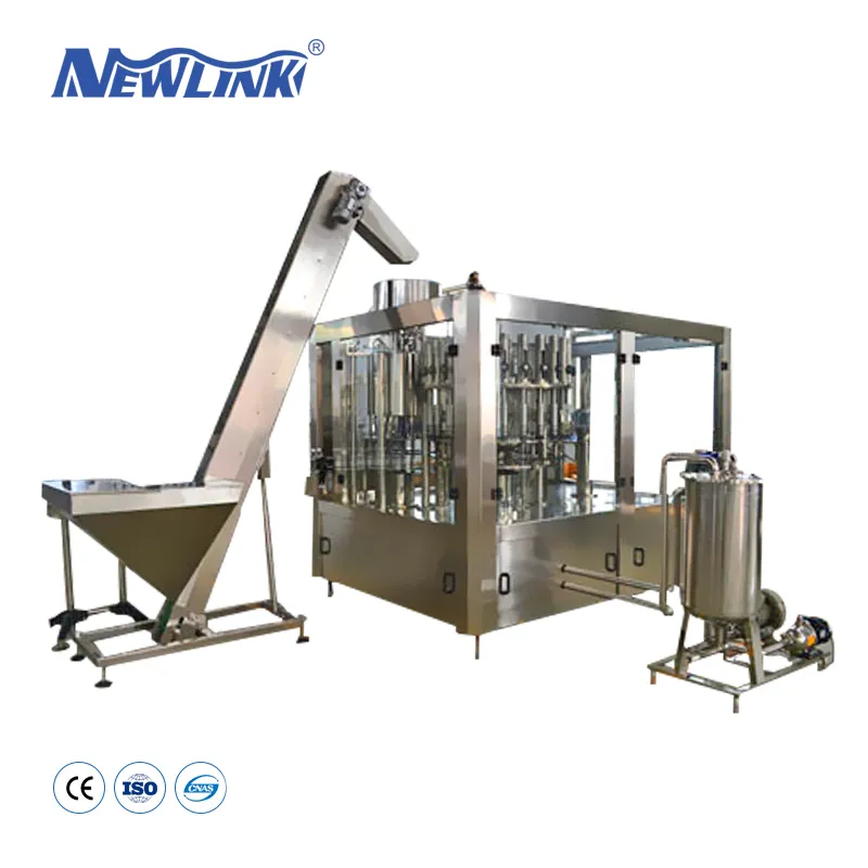 Riempitrice di acqua gassata e bevande gassate (serie RFC-C)