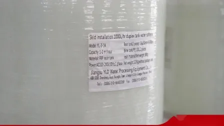 001*7 Addolcitore d'acqua in gel serie Stirene a scambio cationico forte